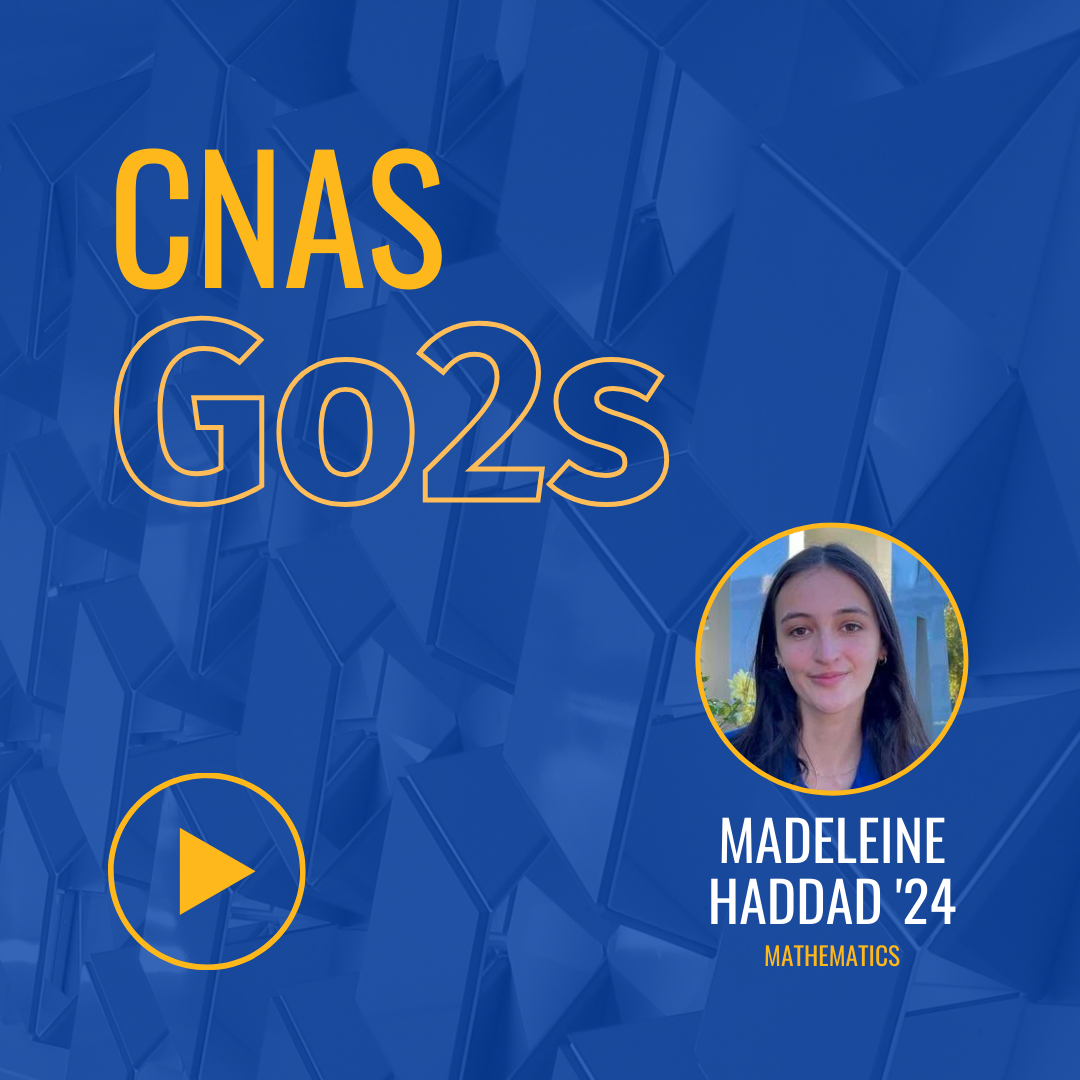 Madeleine Haddad CNAS Go2s