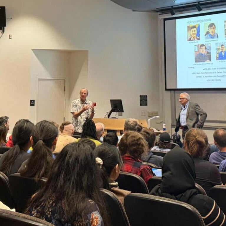 Inaugural Schrock Distinguished Lecture at UC Riverside.