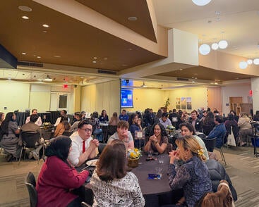 Guests at the Dinner with Alumni: Science Careers Beyond Healthcare event