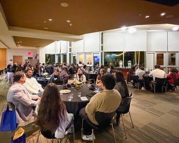 Guests at the Dinner with Alumni: Science Careers Beyond Healthcare event