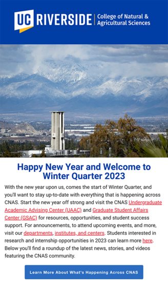 CNAS Newsletter January 12, 2023