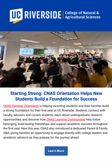 CNAS Newsletter July 23, 2026