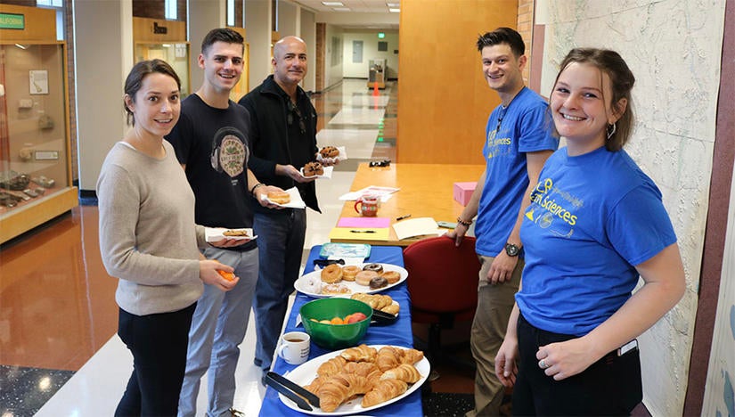 Muffins for Marsupials fundraiser group and guests